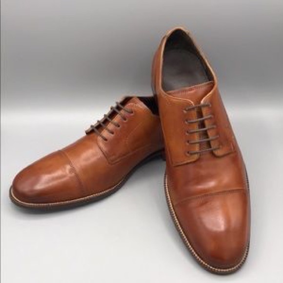 Cole Haan Benton Leather Cap Toe Derby Size 11.5 M - Picture 2 of 8